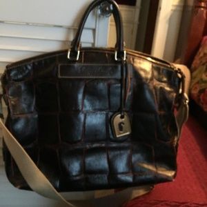 Dooney and Bourke Croc Shoulder Bag